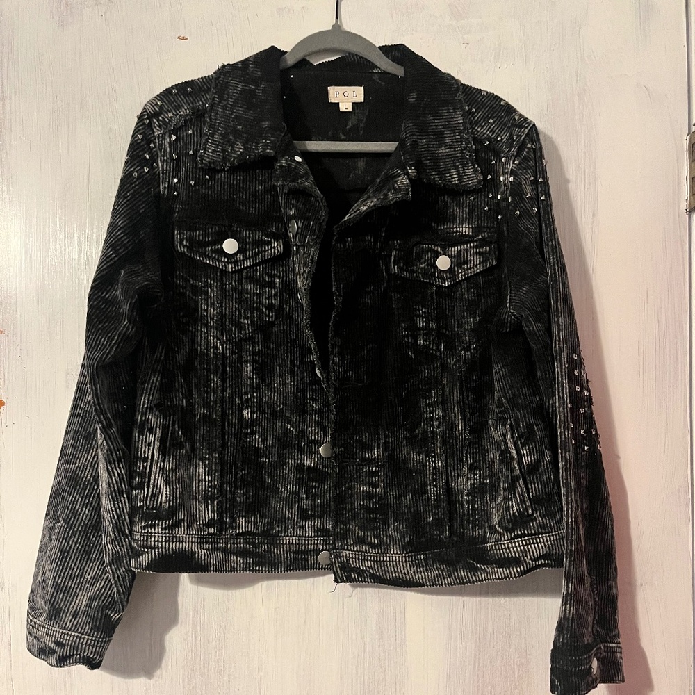 Black corduroy jacket